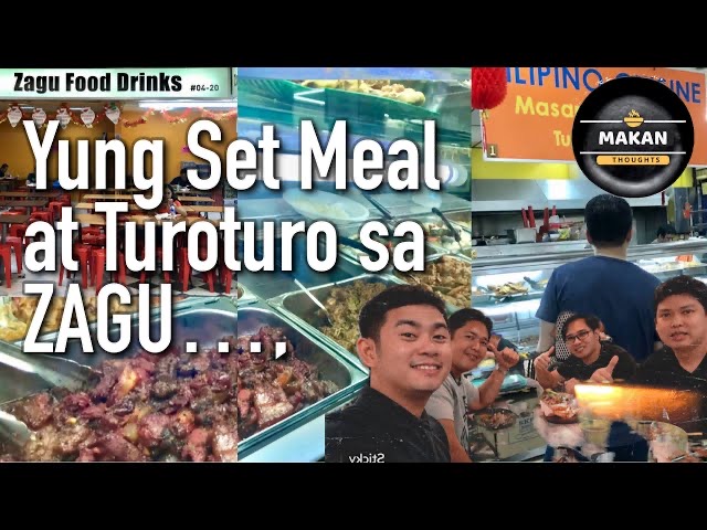 Yung Set Meal at Turoturo sa